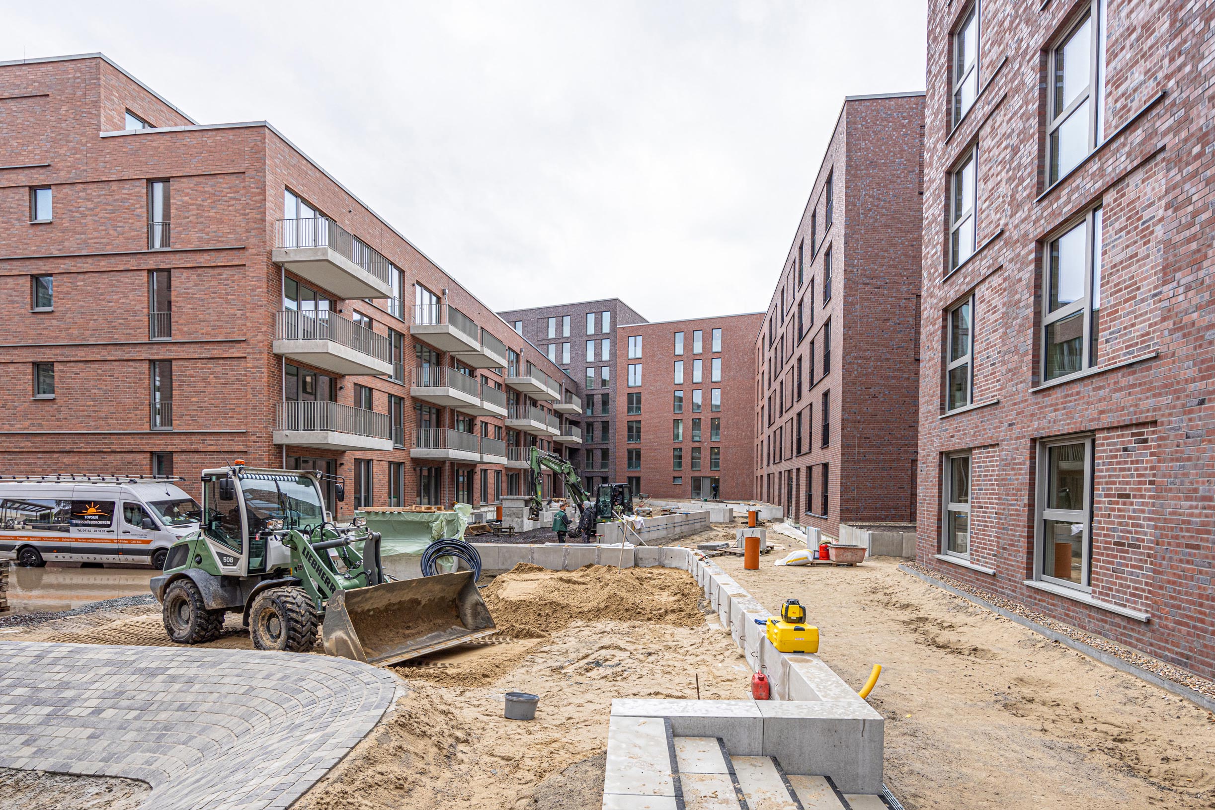 Wohnbebauung - Kolbenhöfe - Quartier vorher